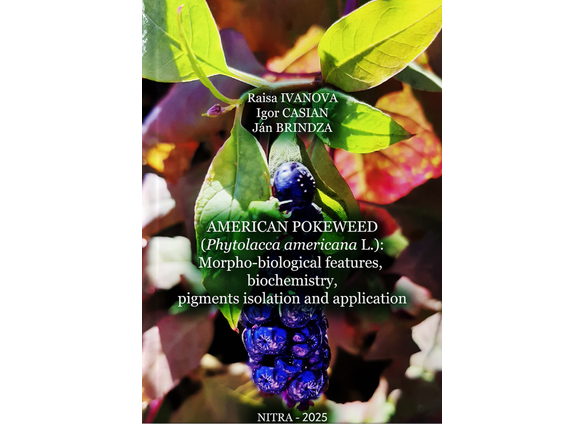 (Română) CARTE NOUĂ – “AMERICAN POKEWEED (Phytolacca americana L.): MORPHO-BIOLOGICAL FEATURES, BIOCHEMISTRY, PIGMENTS ISOLATION AND APPLICATION”
